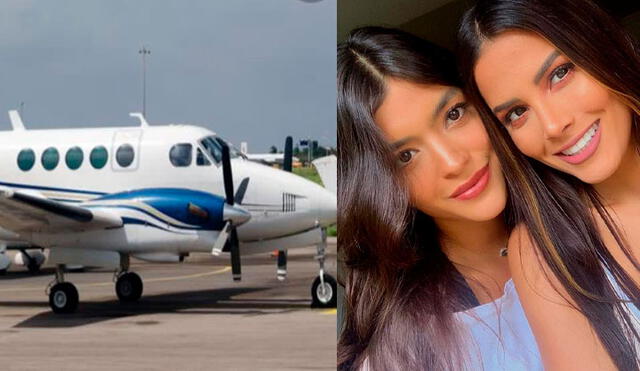 En la aeronave que llegaba a Caracas iban las modelos Alejandra Contreras y Ana Fois.