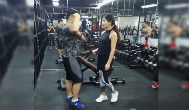 YouTube: joven usa viejo truco para "impresionar chicas" en el gimnasio [VIDEO]