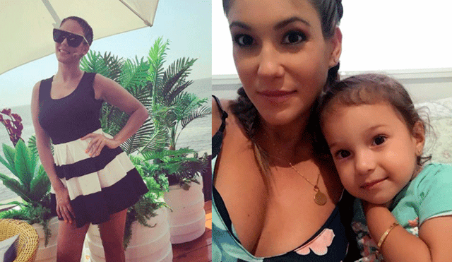 Facebook: Tilsa Lozano sube foto de su niñez y la pequeña Valentina es idéntica a ella