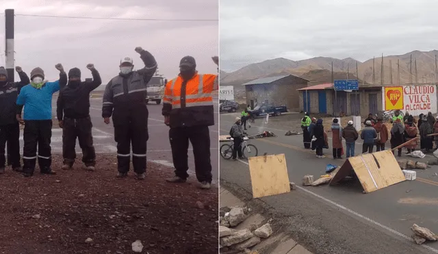 Bloquean salidas a diferentes ciudades de la región de Puno. Foto: Liubomir Fernández/URPI