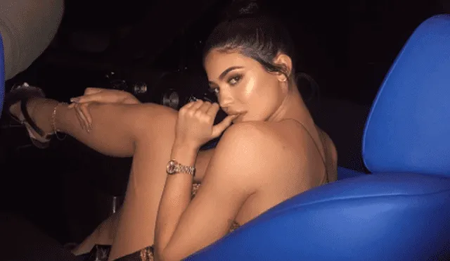 Kylie Jenner y su primera sesión usando solo transparencias [FOTOS]