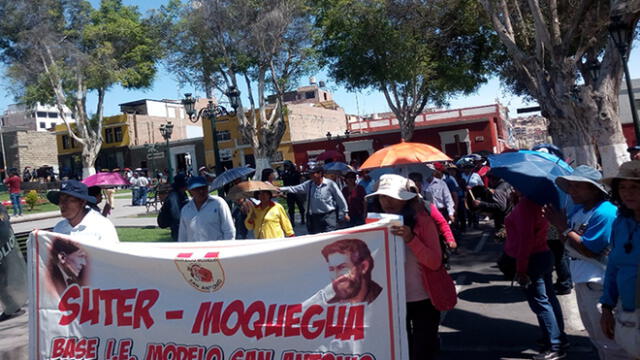 Moquegua: Maestros continúan en huelga