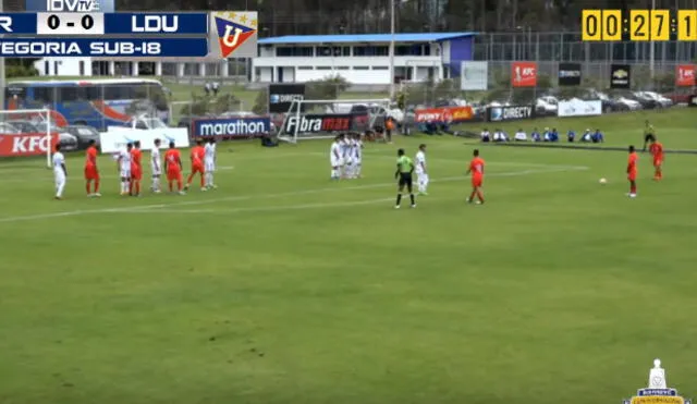 YouTube: el golazo de la selección peruana Sub-18 en su debut en la Copa Mitad del Mundo [VIDEO]
