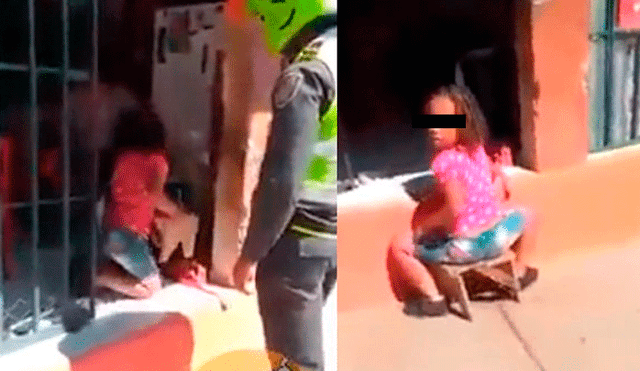 Facebook: Indignación por cruel castigo que una niñera impuso a una pequeña de 5 años [VIDEO]