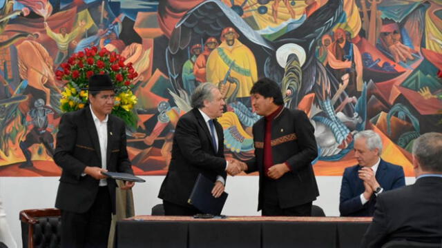 Almagro dice que es "discriminatorio" que Evo Morales no participe en elecciones de Bolivia