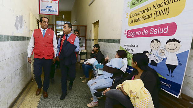 Contraloría inspecciona áreas de emergencia en 12 hospitales de Arequipa