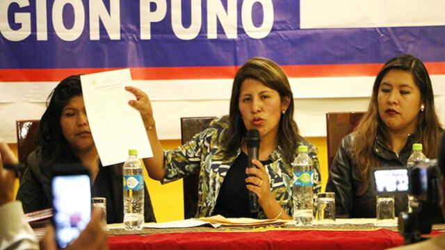 Por primera vez una mujer postula como candidata a la región Puno