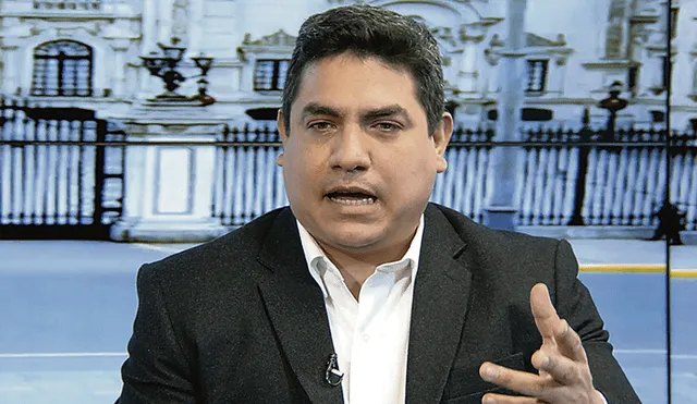 Optimismo. Ibáñez niega que el Apra vaya hacia el fracaso electoral en la elección legislativa.