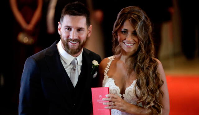 Lionel Messi donará a entidades benéficas todo lo que no consumió en su boda