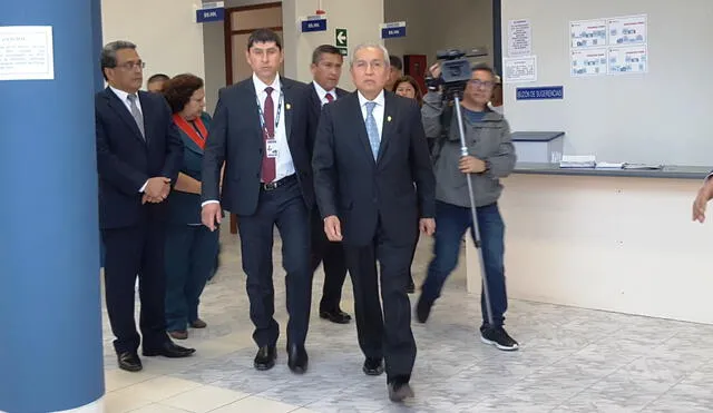 Pedro Chávarry no declaró en emergencia Fiscalía en Tacna a pesar de pedido masivo [VIDEO]