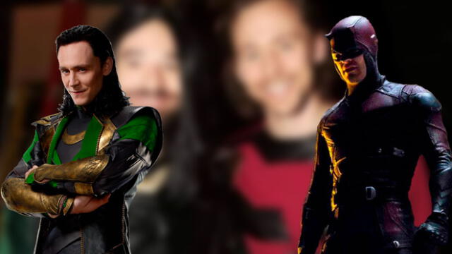 Los actores sorprendieron a los fanáticos vestidos como estos personajes de Marvel. Foto: Composición
