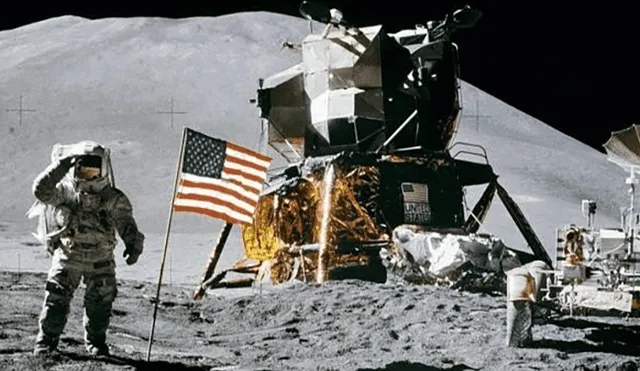 Según los 12 astronautas que llegaron a la Luna, el polvo lunar apesta a pólvora. Foto: Difusión