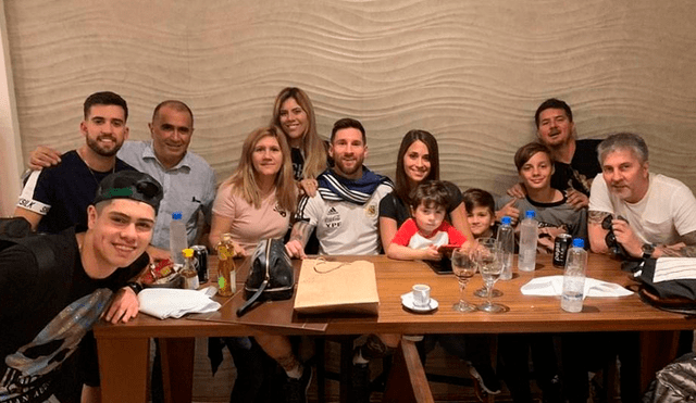 Lionel Messi publicó fotos del festejo de su cumpleaños, rodeado de sus familiares en plena Copa América.