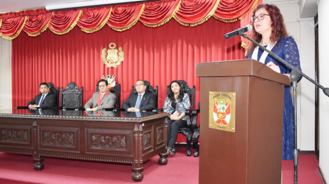 Cajamarca: Presidente Gustavo Álvarez ofreció la bienvenida a voluntarios judiciales 