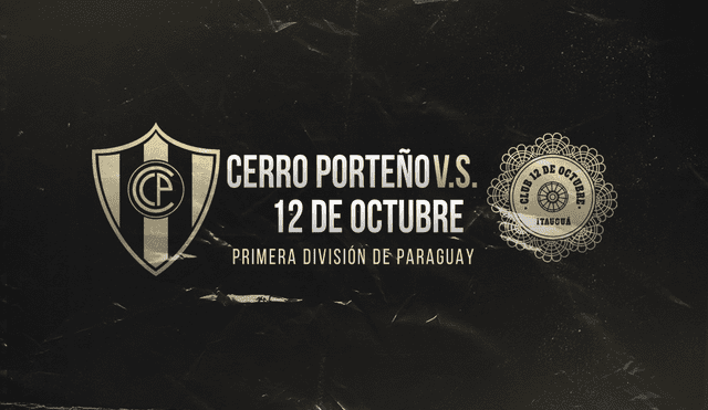 Cerro Porteño vs. 12 de Octubre por la Liga Paraguaya. | Foto: Composición de Fabrizio Oviedo