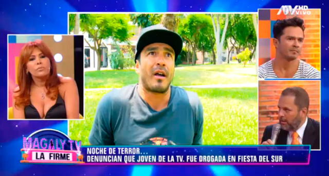 André Castañeda denuncia que amiga fue dopada en fiesta de chicos reality 