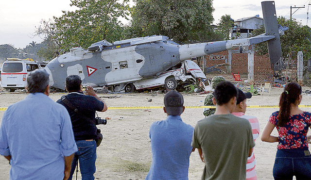 México: Trece muertos por la caída de helicóptero tras sismo 