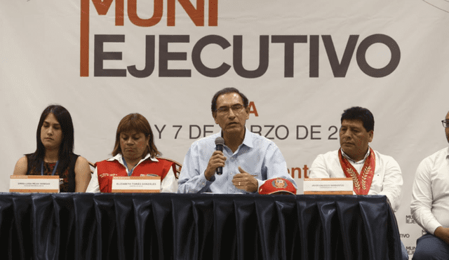 Martín Vizcarra: "Somos un Gobierno que tiene los objetivos claros"