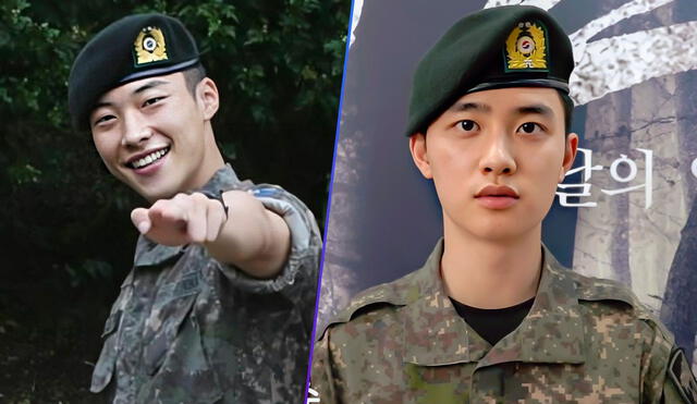 Todo sobre el servicio militar de Woo Do Hwan, actor de The king: Eternal monarch,  junto a D.O de EXO. Créditos: Instagram