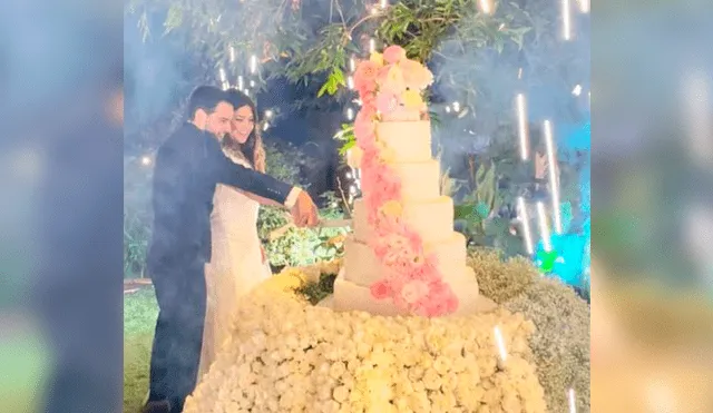 La cantante compartió los felices momentos de su boda. (Foto: Instagram)