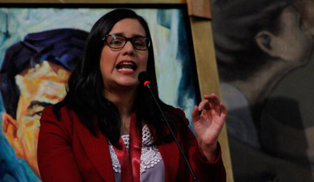 Verónika Mendoza sobre Alan García: "Esperemos que esta vez el sistema judicial no lo blinde"