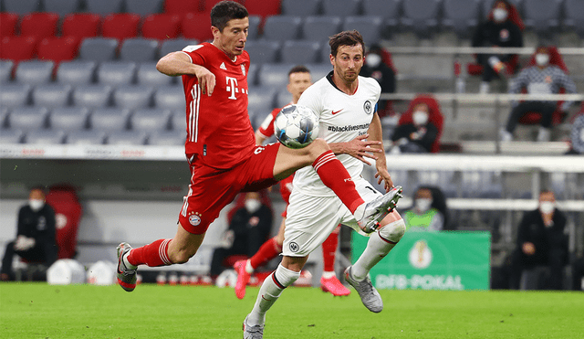 Bayern Múnich vs. Eintracht EN VIVO por las semifinales de la Copa Alemana. | Foto: AFP