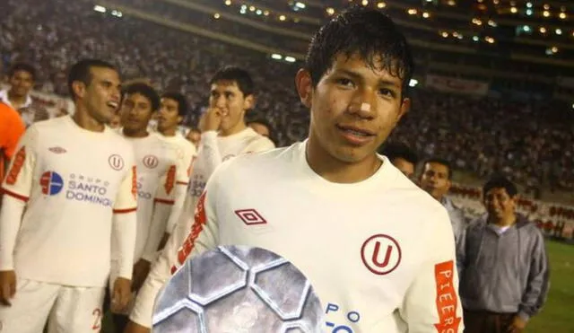 Edison Flores fue elegido como el mejor jugador de la Copa Libertadores Sub 20.