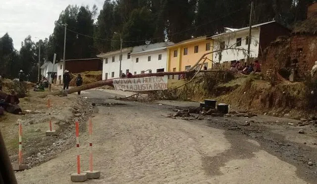 Distritos de Cotabambas bajo estado de emergencia