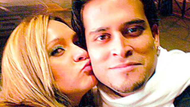 Christian Domínguez y su esposa Tania Ríos
