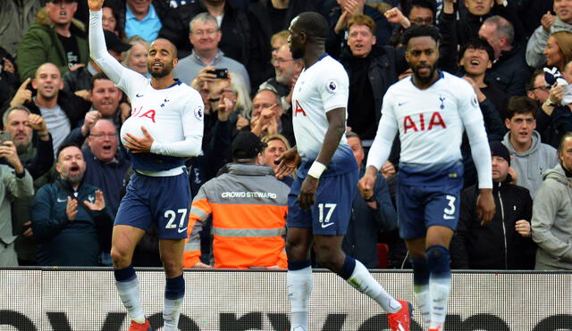 Liverpool vs Tottenham: Lucas Moura silenció Anfield con un potente derechazo [VIDEO]