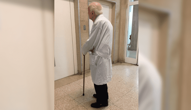 Twitter: La lección de un médico de 91 años que conmueve en internet