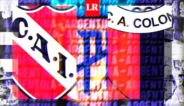 Independiente y Colón se enfrentan por la segunda jornada de Copa de la Liga Profesional Argentina 2020. Gráfica: Gerson Cardoso/Composición La República.