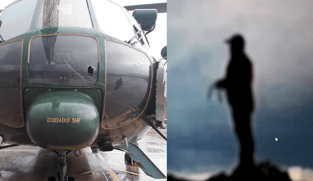 Las Bambas: captan a sujeto que habría lanzado piedras a helicóptero de ministros [VIDEO]