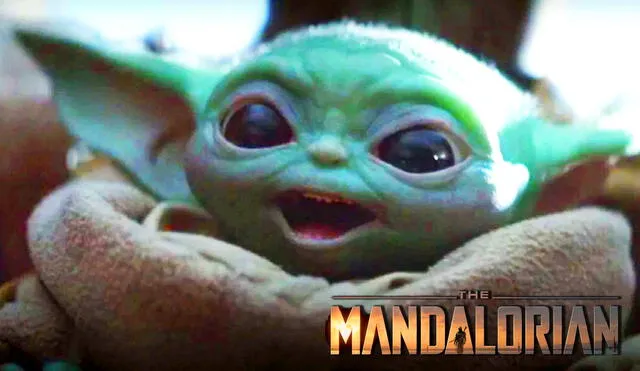 Baby Yoda tenía un aspecto diferente al que vimos en la serie. Foto: Disney Plus