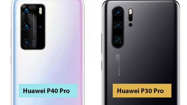 Huawei P40 Pro vs Huawei P30 Pro