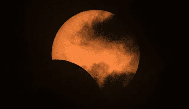 Los únicos países de Sudamérica en los que el eclipse fue total son Chile y Argentina. Foto: AFP