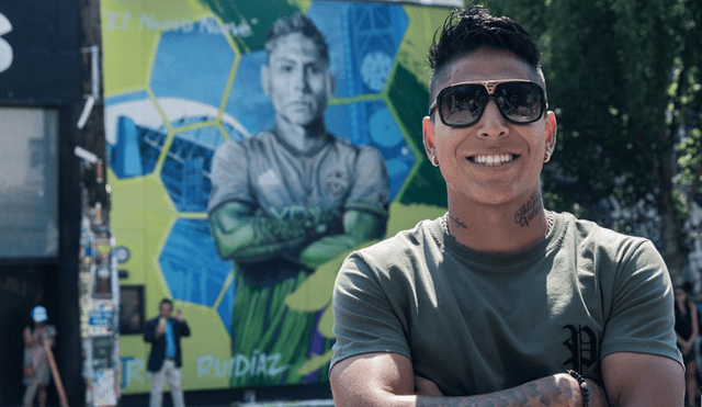Facebook: Raúl Ruidiaz y su reacción tras homenaje con mural