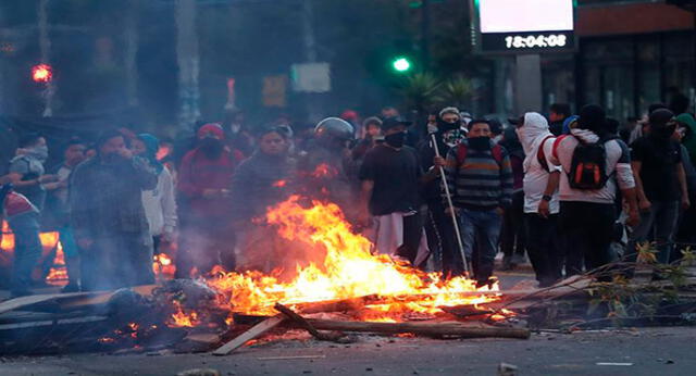 En Quito se han concentrado la mayoría de protestas. Foto: EFE
