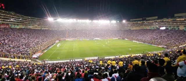 La selección peruana ha disputado encuentros en el Monumental, en algunos de los cuales logró llenar el estadio. Foto: Difusión.