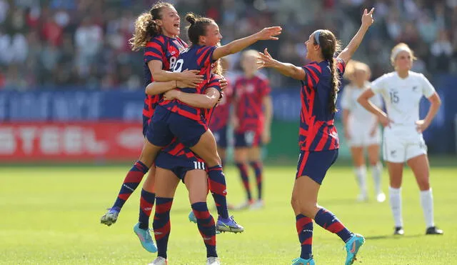 La Selección Femenina de Fútbol logró un histórico acuerdo por un total de 24 millones de dólares. Foto: Twitter U.S. Soccer WNT