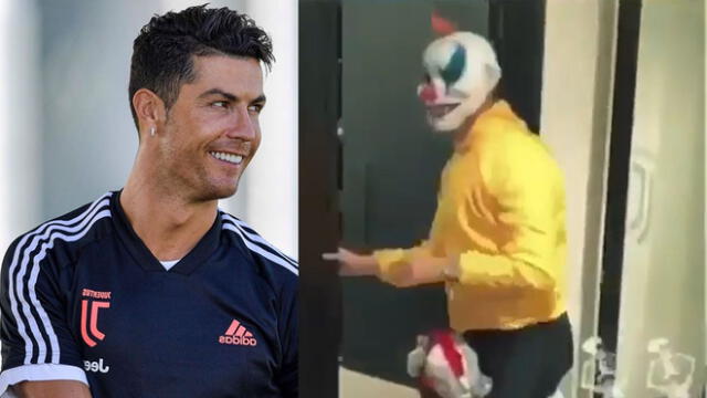 Cristiano Ronaldo Halloween en Instagram