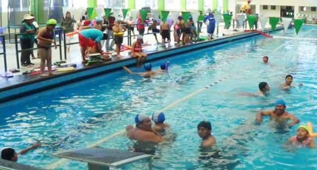 Arequipa: Advierten riesgos en la piscina de José Luis Bustamante y Rivero.