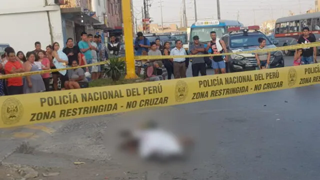 Policía abate a delincuente en San Martín de Porres. Créditos: La República.