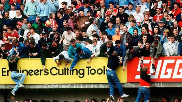 La tragedia de Hillsborough.