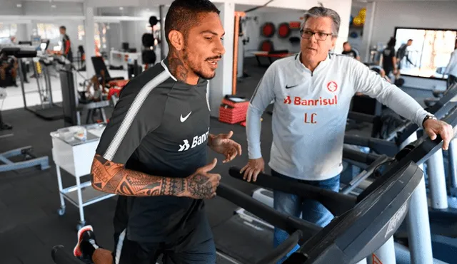 Preparador físico del Inter dio detalles del estado futbolístico de Paolo Guerrero 