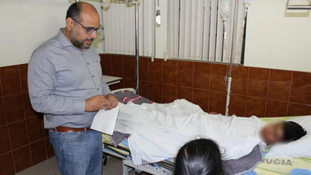 Ministro de Educación visitó a los heridos del despiste de bus en Chachapoyas [VIDEO]