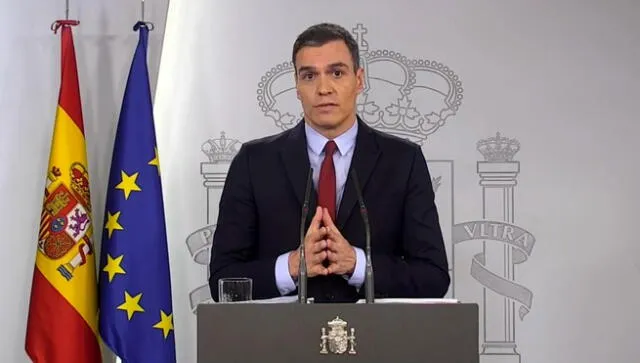 Sánchez anunció que su Gobierno será "la autoridad competente" en toda España. Foto: EFE.