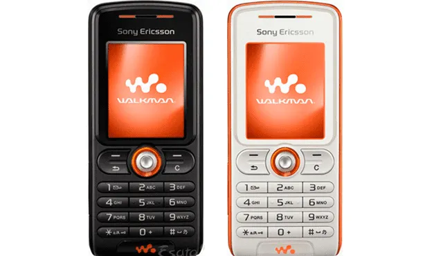 Recuerda cómo era el Sony Ericsson W200. Foto: Sony