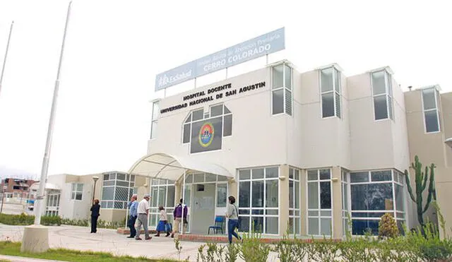 Hospital Docente de la UNSA en Cerro Colorado.