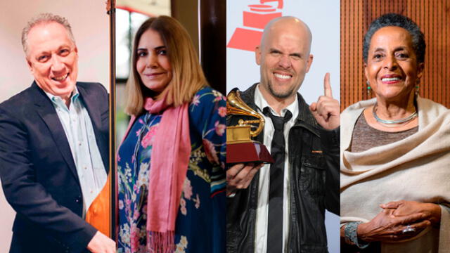 Peruanos ganadores del Grammy Latino